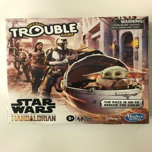 Star Wars Mandalorian Trouble Game Disney Hasbro Gaming Pop O Matic Baby Yoda